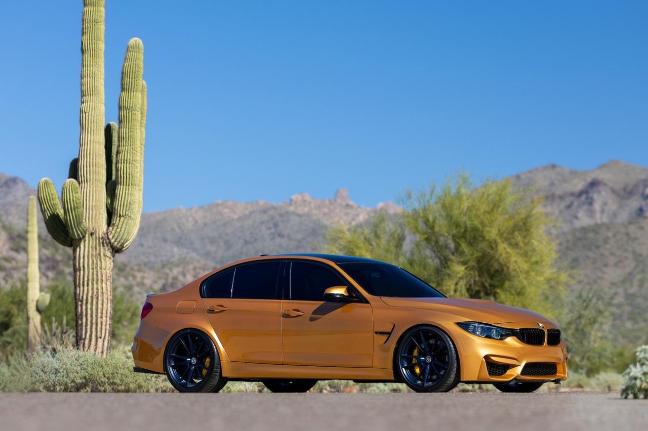 2016 BMW M3 6spd Sunburst Gold Metallic Very Rare 1of1 Very Rare Spec Scottsdale AZ