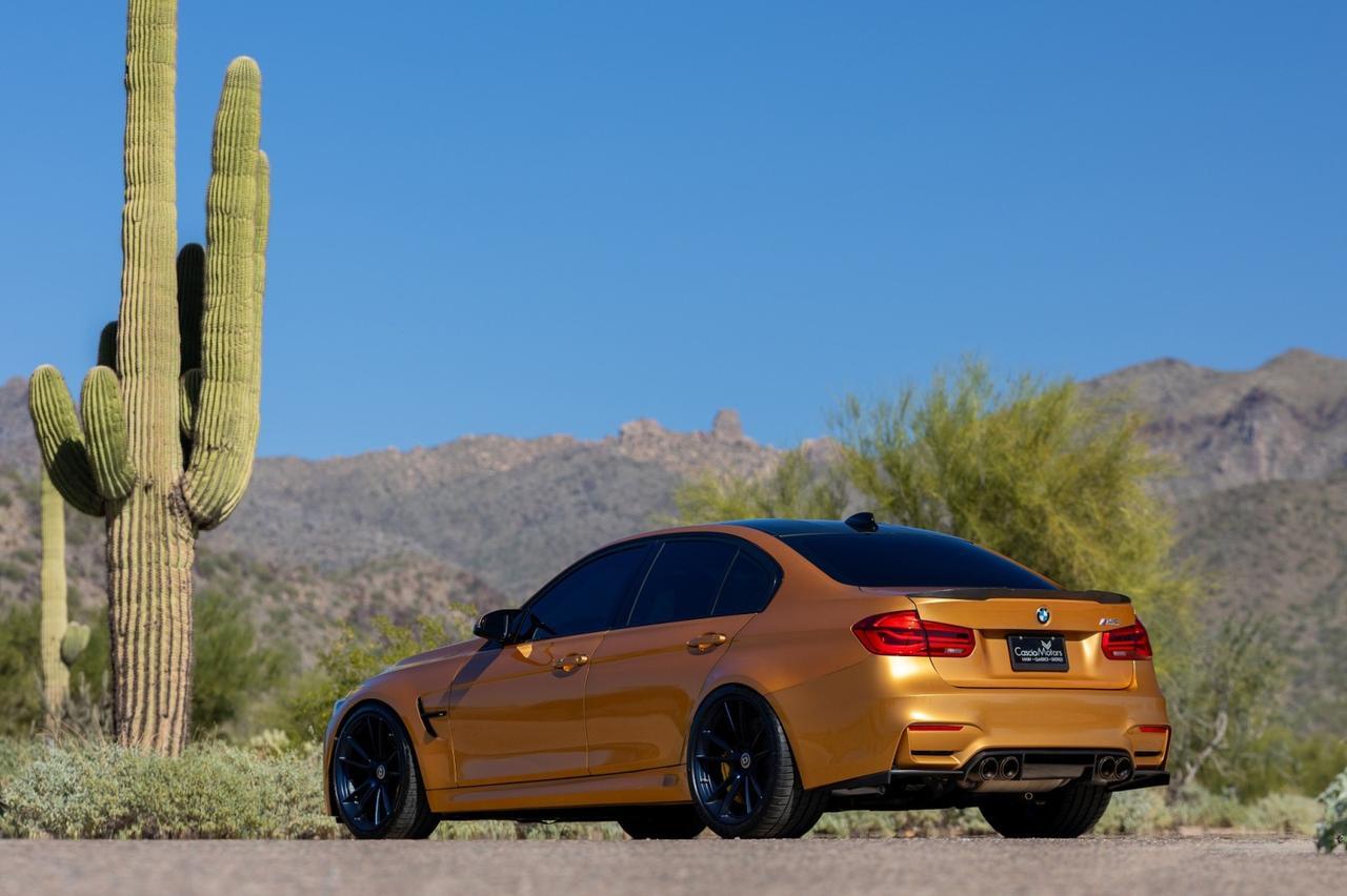 2016 BMW M3 6spd Sunburst Gold Metallic Very Rare 1of1 Very Rare Spec Scottsdale AZ