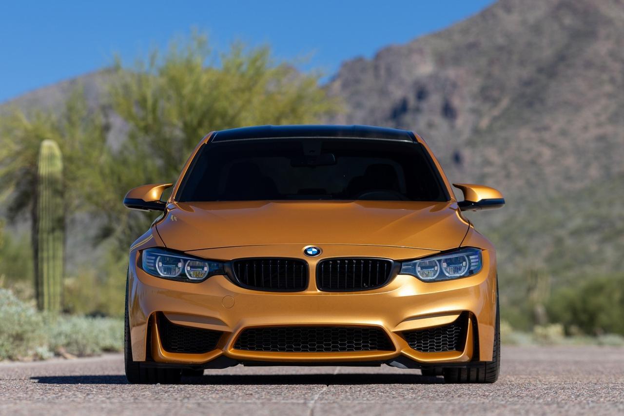 2016 BMW M3 6spd Sunburst Gold Metallic Very Rare 1of1 Very Rare Spec Scottsdale AZ