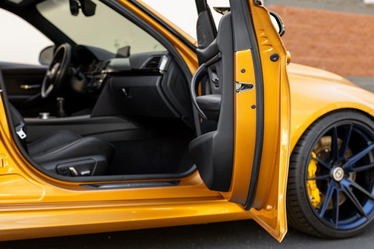 2016 BMW M3 6spd Sunburst Gold Metallic Very Rare 1of1 Very Rare Spec Scottsdale AZ