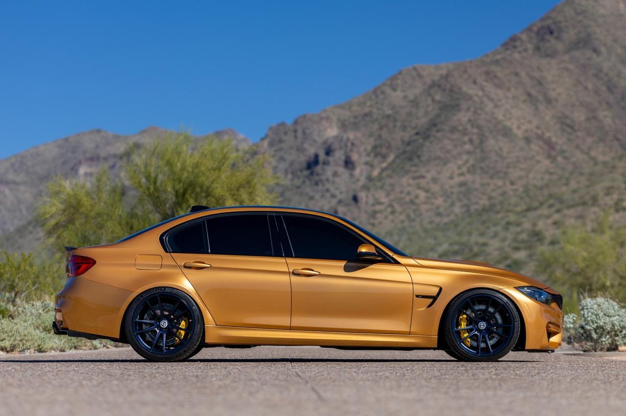 2016 BMW M3 6spd Sunburst Gold Metallic Very Rare 1of1 Very Rare Spec Scottsdale AZ