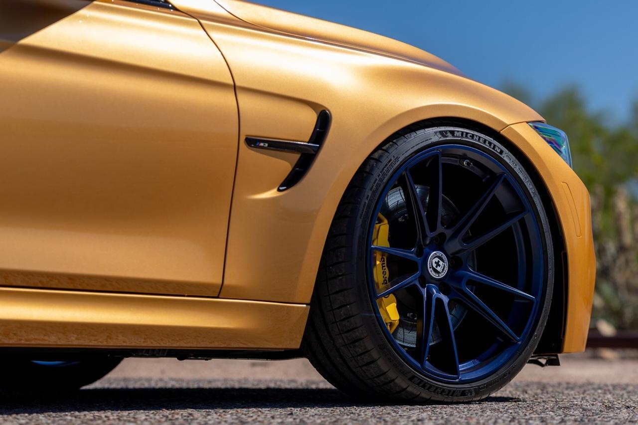 2016 BMW M3 6spd Sunburst Gold Metallic Very Rare 1of1 Very Rare Spec Scottsdale AZ