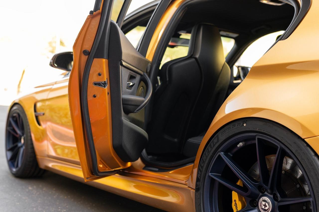 2016 BMW M3 6spd Sunburst Gold Metallic Very Rare 1of1 Very Rare Spec Scottsdale AZ