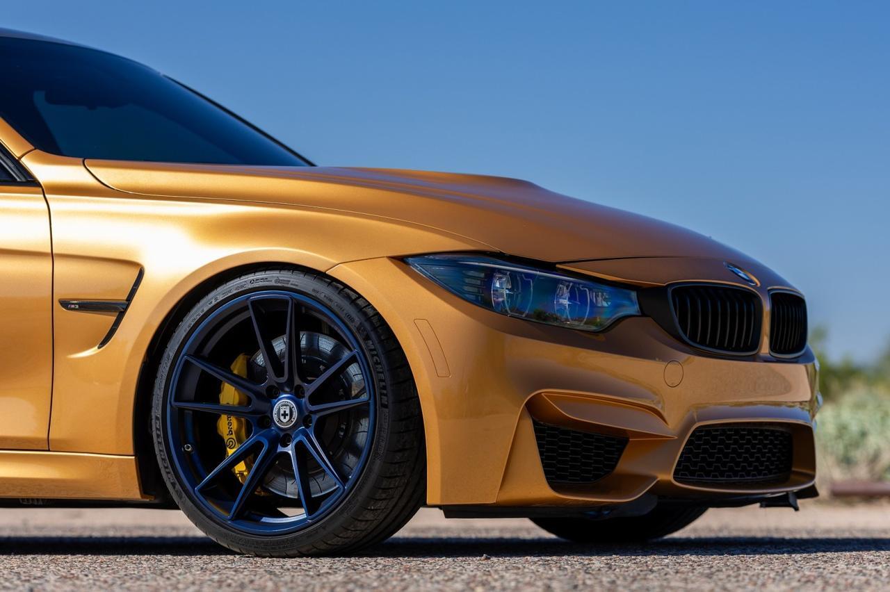 2016 BMW M3 6spd Sunburst Gold Metallic Very Rare 1of1 Very Rare Spec Scottsdale AZ