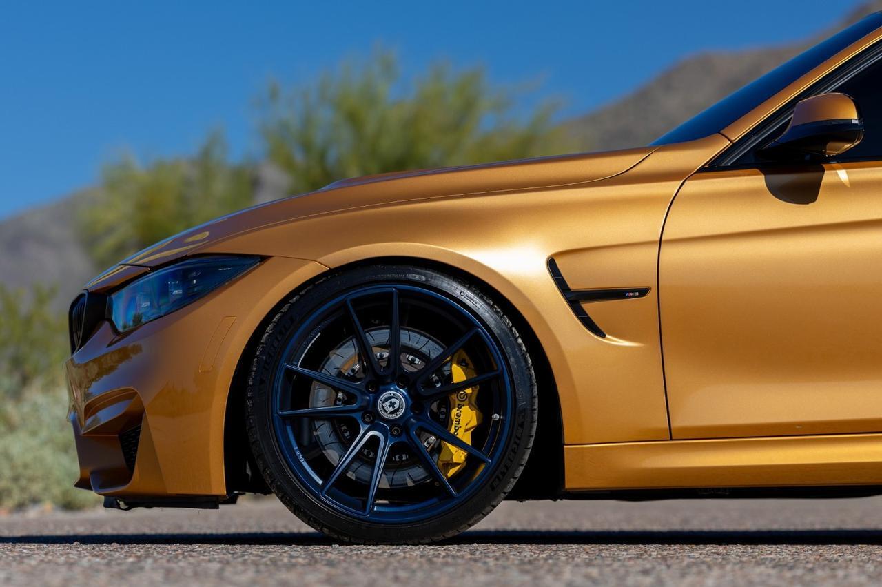 2016 BMW M3 6spd Sunburst Gold Metallic Very Rare 1of1 Very Rare Spec Scottsdale AZ