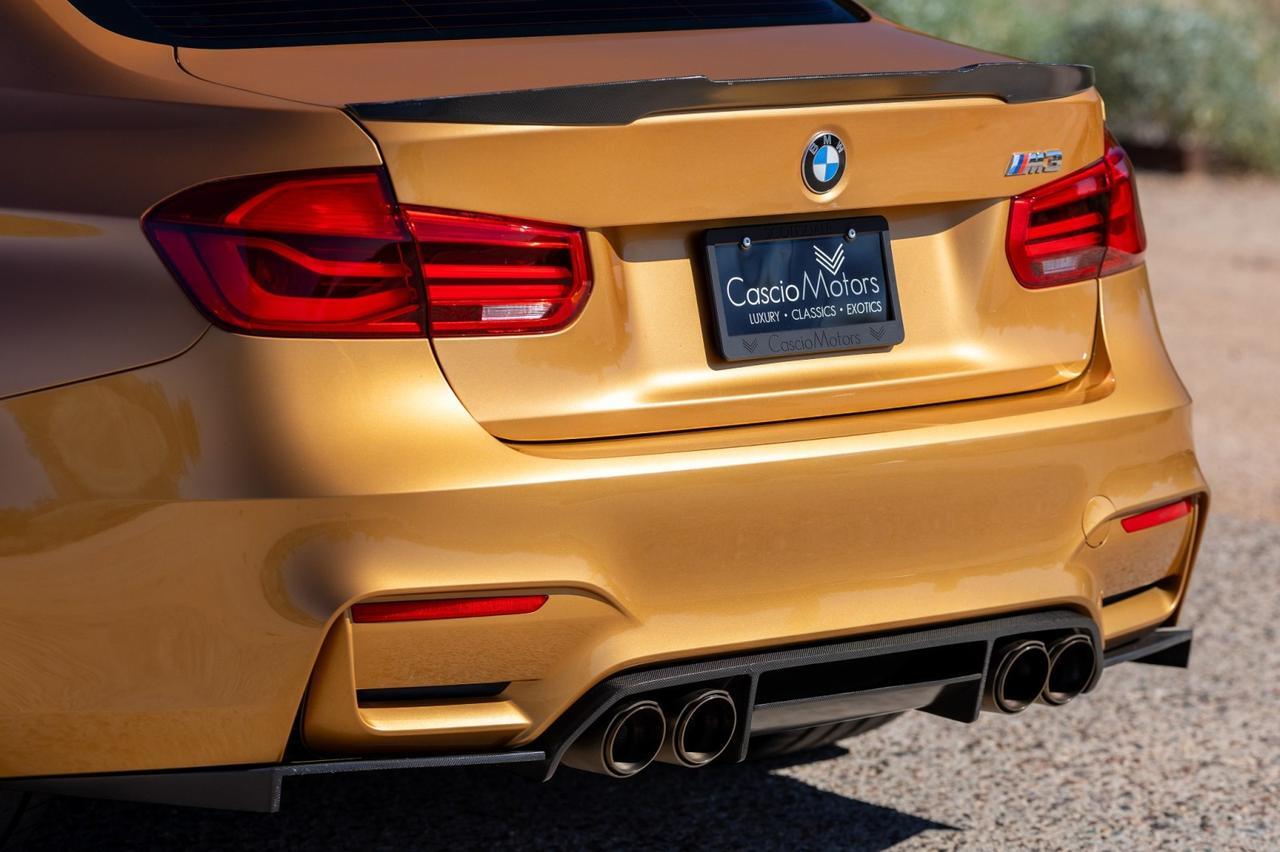 2016 BMW M3 6spd Sunburst Gold Metallic Very Rare 1of1 Very Rare Spec Scottsdale AZ