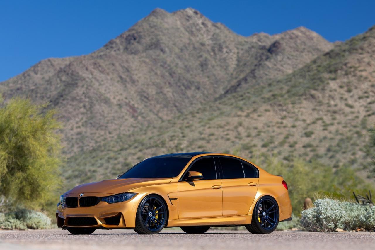 2016 BMW M3 6spd Sunburst Gold Metallic Very Rare 1of1 Very Rare Spec Scottsdale AZ