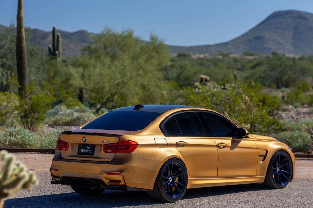 2016 BMW M3 6spd Sunburst Gold Metallic Very Rare 1of1 Very Rare Spec Scottsdale AZ