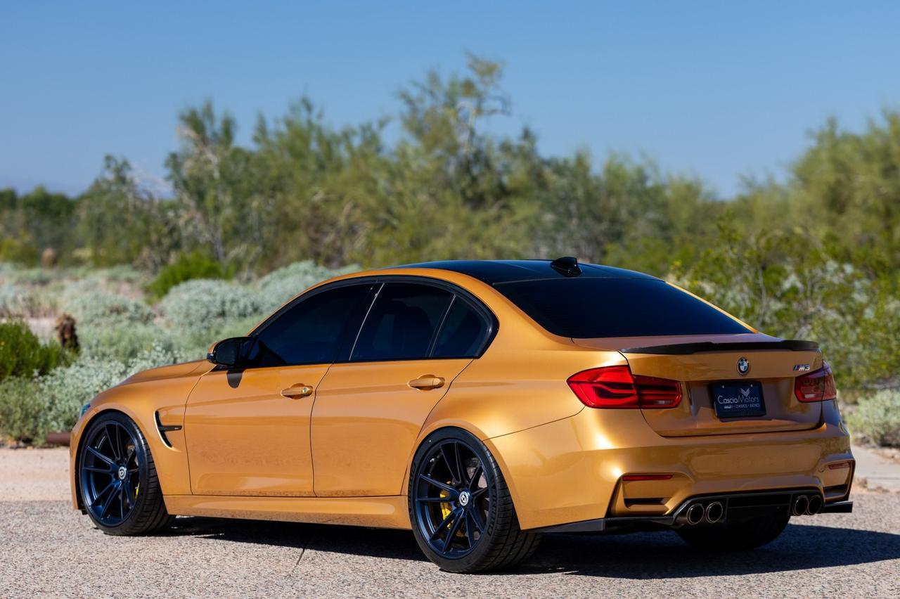 2016 BMW M3 6spd Sunburst Gold Metallic Very Rare 1of1 Very Rare Spec Scottsdale AZ