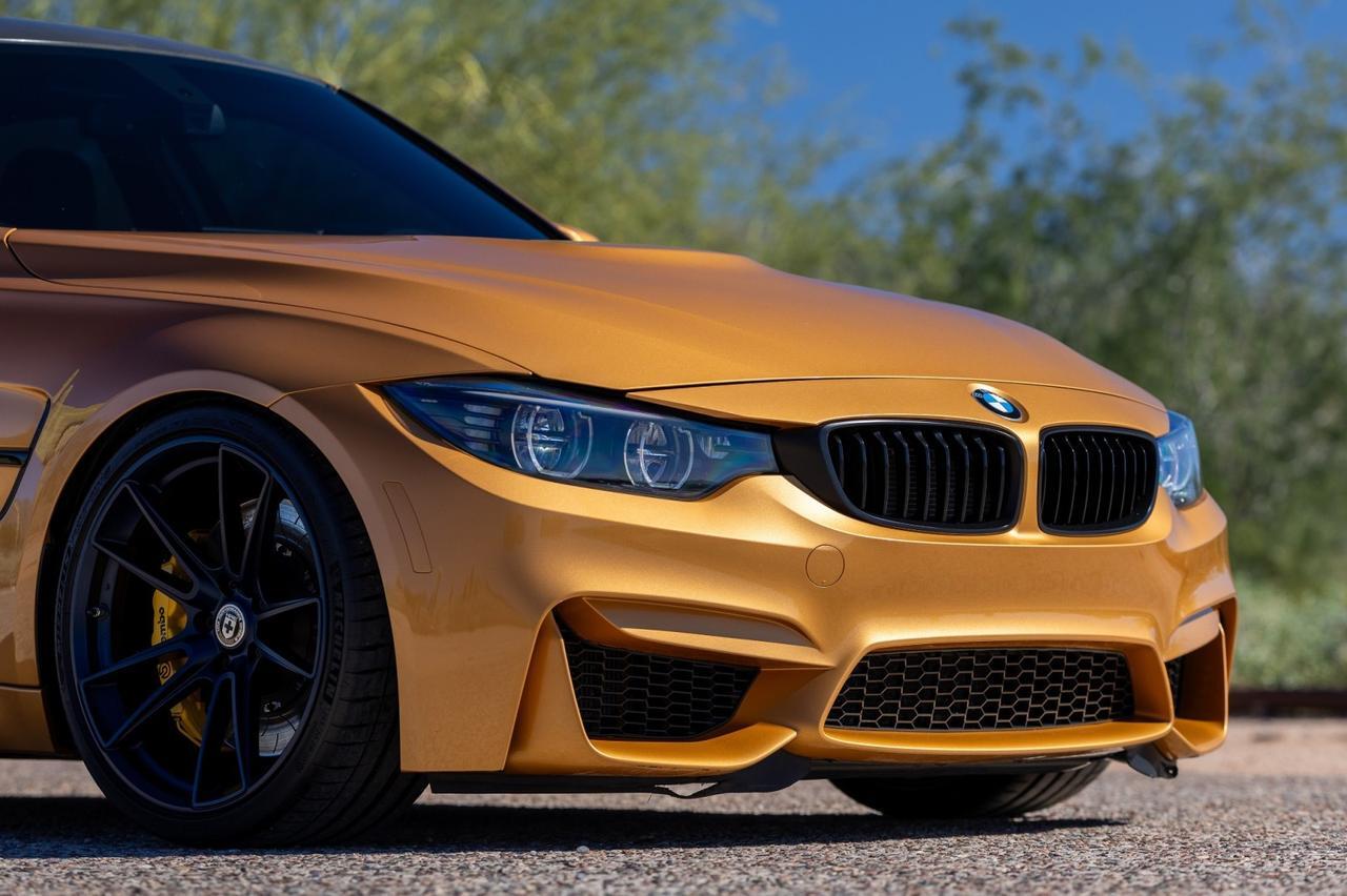2016 BMW M3 6spd Sunburst Gold Metallic Very Rare 1of1 Very Rare Spec Scottsdale AZ