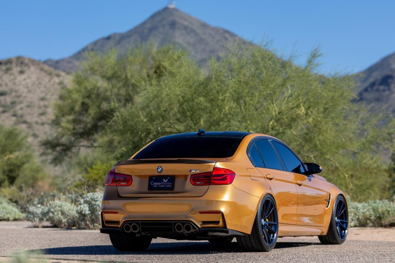 2016 BMW M3 6spd Sunburst Gold Metallic Very Rare 1of1 Very Rare Spec Scottsdale AZ
