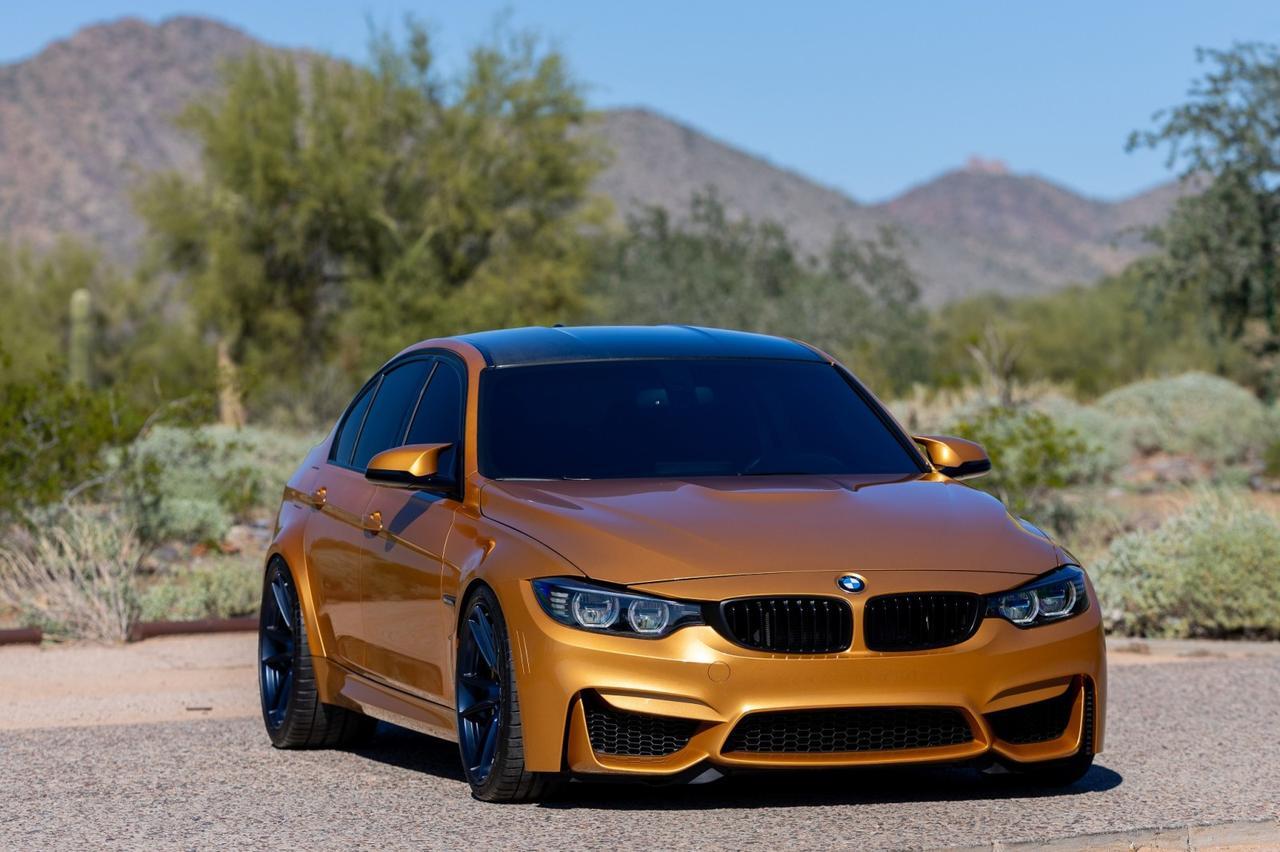2016 BMW M3 6spd Sunburst Gold Metallic Very Rare 1of1 Very Rare Spec Scottsdale AZ