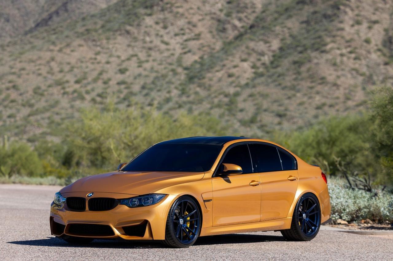 2016 BMW M3 6spd Sunburst Gold Metallic Very Rare 1of1 Very Rare Spec Scottsdale AZ