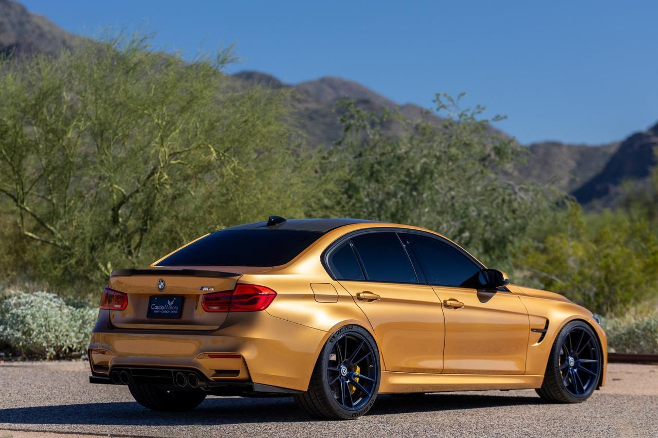 2016 BMW M3 6spd Sunburst Gold Metallic Very Rare 1of1 Very Rare Spec Scottsdale AZ