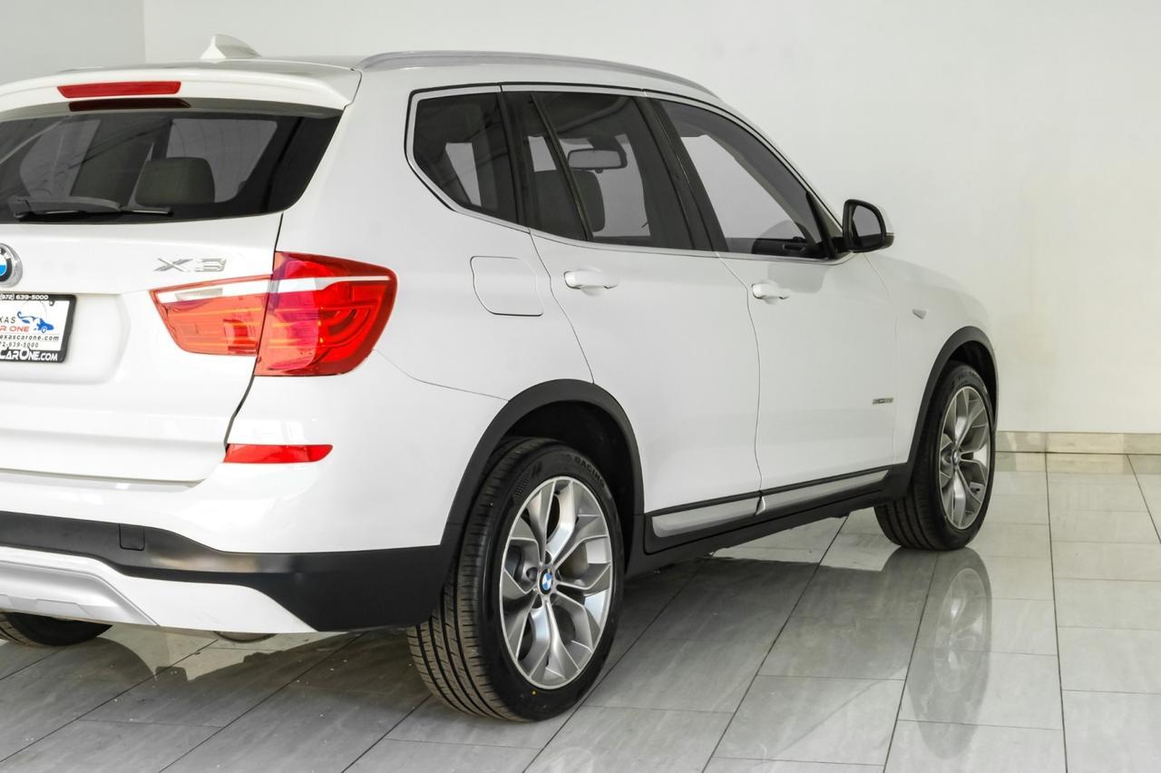 2016 BMW X3 sDrive28i AUTOMATIC LEATHER SEATS KEYLESS START BLUETOOTH POWER LIFTGATE Carrollton TX