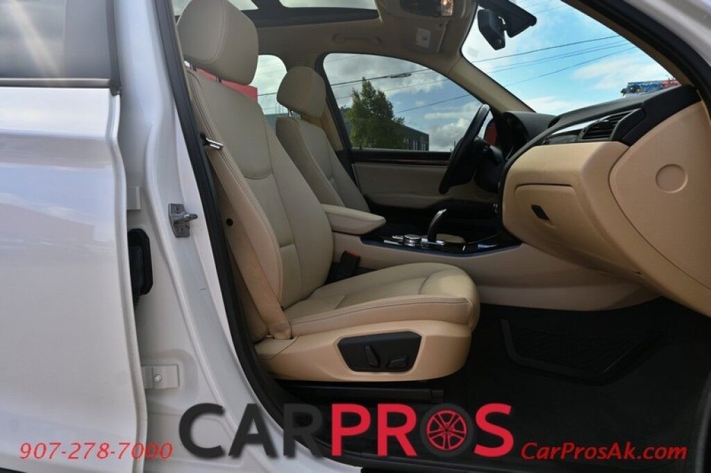 2016 BMW X3 xDrive28i - 2.0L - Automatic - All Wheel Drive - Driver Assistance Package - Bluetooth - Navigatin - Leather Front Heated Seats - Panoramic Sunroof - Keyless Entry Anchorage AK