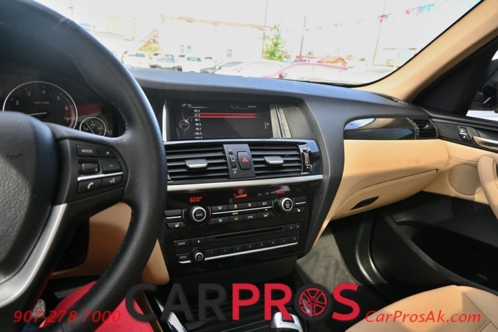 2016 BMW X3 xDrive28i - 2.0L - Automatic - All Wheel Drive - Driver Assistance Package - Bluetooth - Navigatin - Leather Front Heated Seats - Panoramic Sunroof - Keyless Entry Anchorage AK