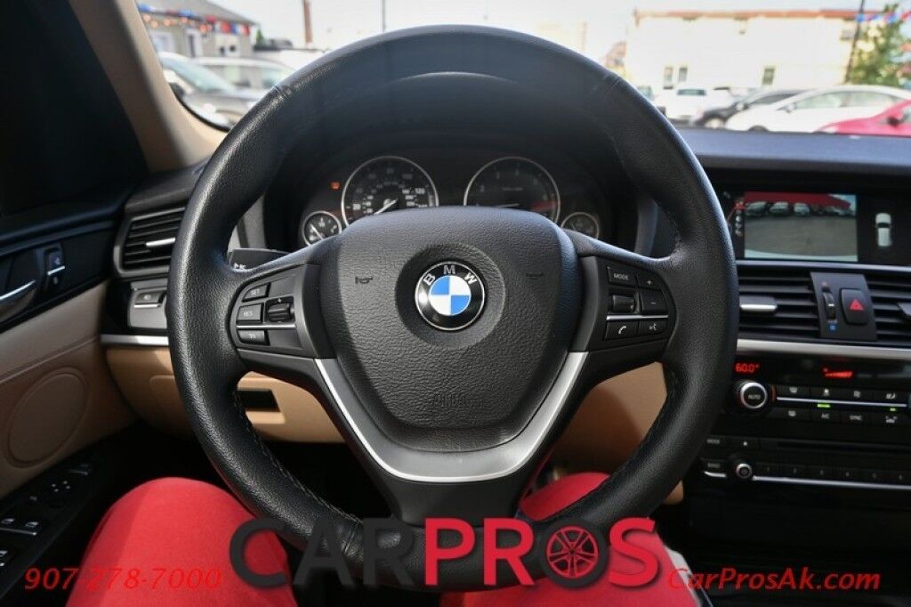 2016 BMW X3 xDrive28i - 2.0L - Automatic - All Wheel Drive - Driver Assistance Package - Bluetooth - Navigatin - Leather Front Heated Seats - Panoramic Sunroof - Keyless Entry Anchorage AK