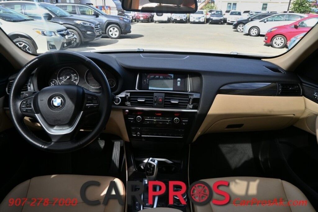 2016 BMW X3 xDrive28i - 2.0L - Automatic - All Wheel Drive - Driver Assistance Package - Bluetooth - Navigatin - Leather Front Heated Seats - Panoramic Sunroof - Keyless Entry Anchorage AK