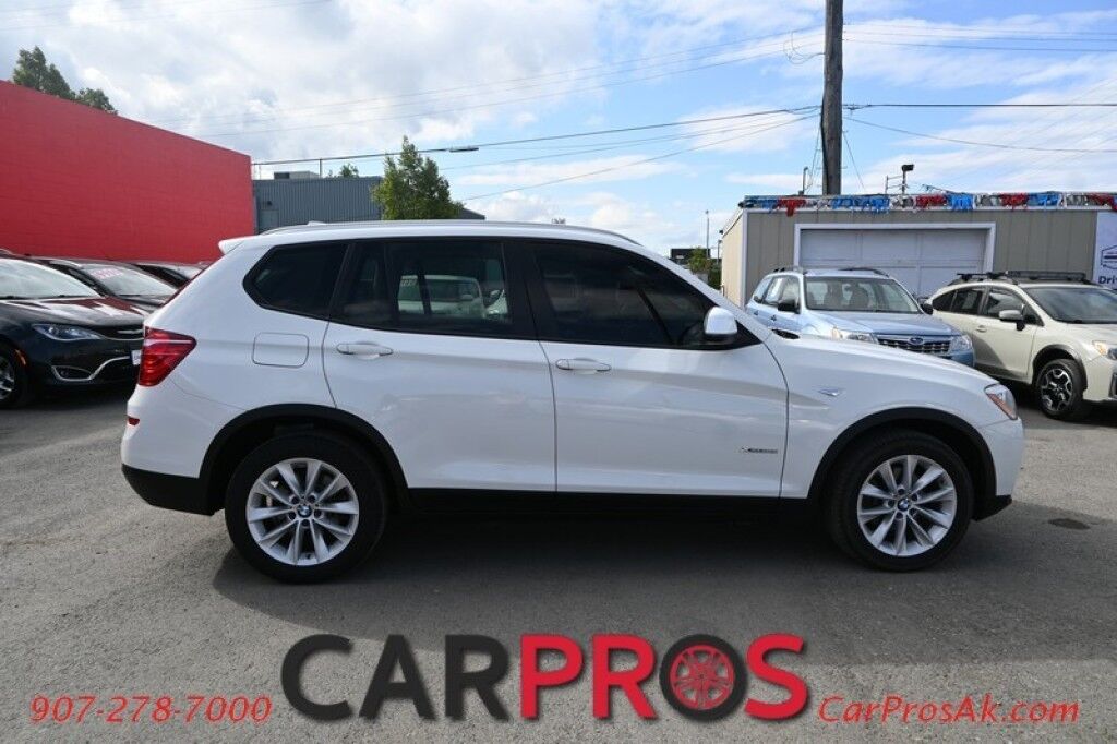 2016 BMW X3 xDrive28i - 2.0L - Automatic - All Wheel Drive - Driver Assistance Package - Bluetooth - Navigatin - Leather Front Heated Seats - Panoramic Sunroof - Keyless Entry Anchorage AK