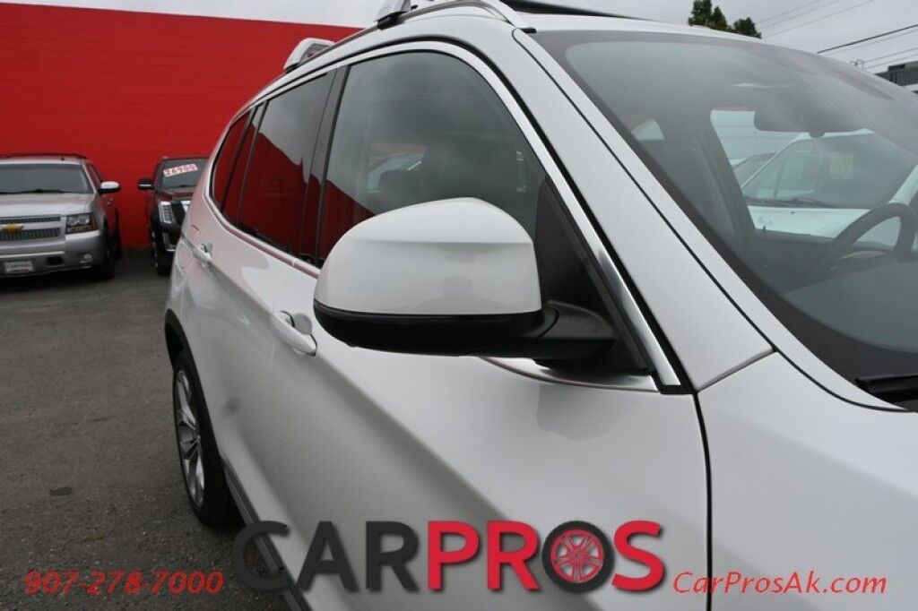2016 BMW X3 xDrive28i - AWD - Driver Assistance & Premium Pkg - Xline - Front & Rear Heated Leather Seats - Heated Steering Wheel - Navigation - Panoramic Sunroof - Bluetooth - Back Up Camera - Rear Park Sensors - Power Liftgate - 28 MPG Anchorage AK