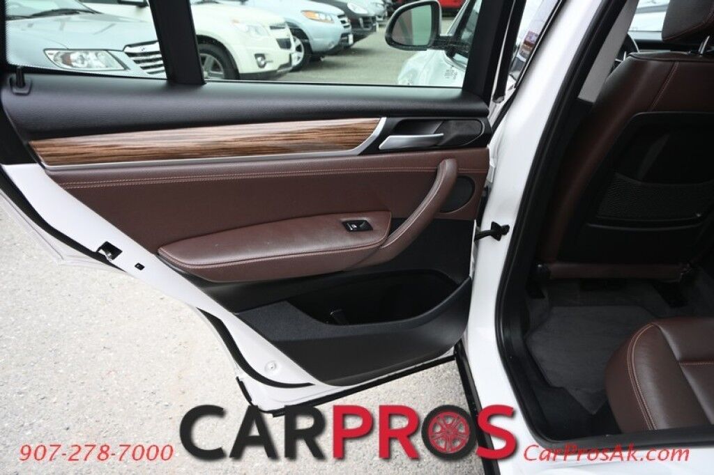 2016 BMW X3 xDrive28i - AWD - Driver Assistance & Premium Pkg - Xline - Front & Rear Heated Leather Seats - Heated Steering Wheel - Navigation - Panoramic Sunroof - Bluetooth - Back Up Camera - Rear Park Sensors - Power Liftgate - 28 MPG Anchorage AK