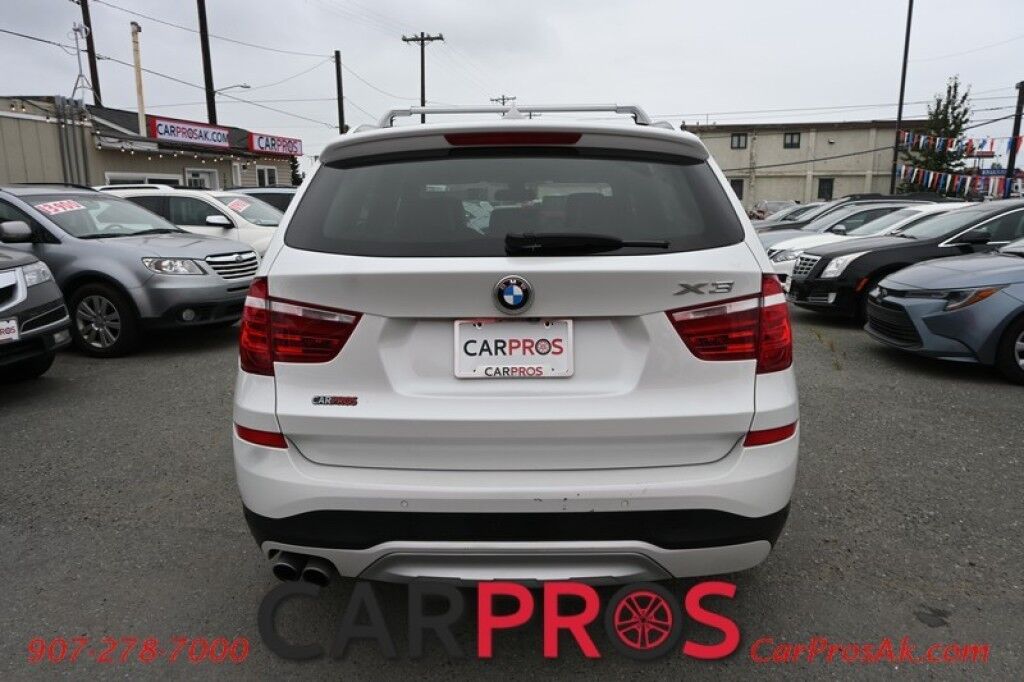2016 BMW X3 xDrive28i - AWD - Driver Assistance & Premium Pkg - Xline - Front & Rear Heated Leather Seats - Heated Steering Wheel - Navigation - Panoramic Sunroof - Bluetooth - Back Up Camera - Rear Park Sensors - Power Liftgate - 28 MPG Anchorage AK