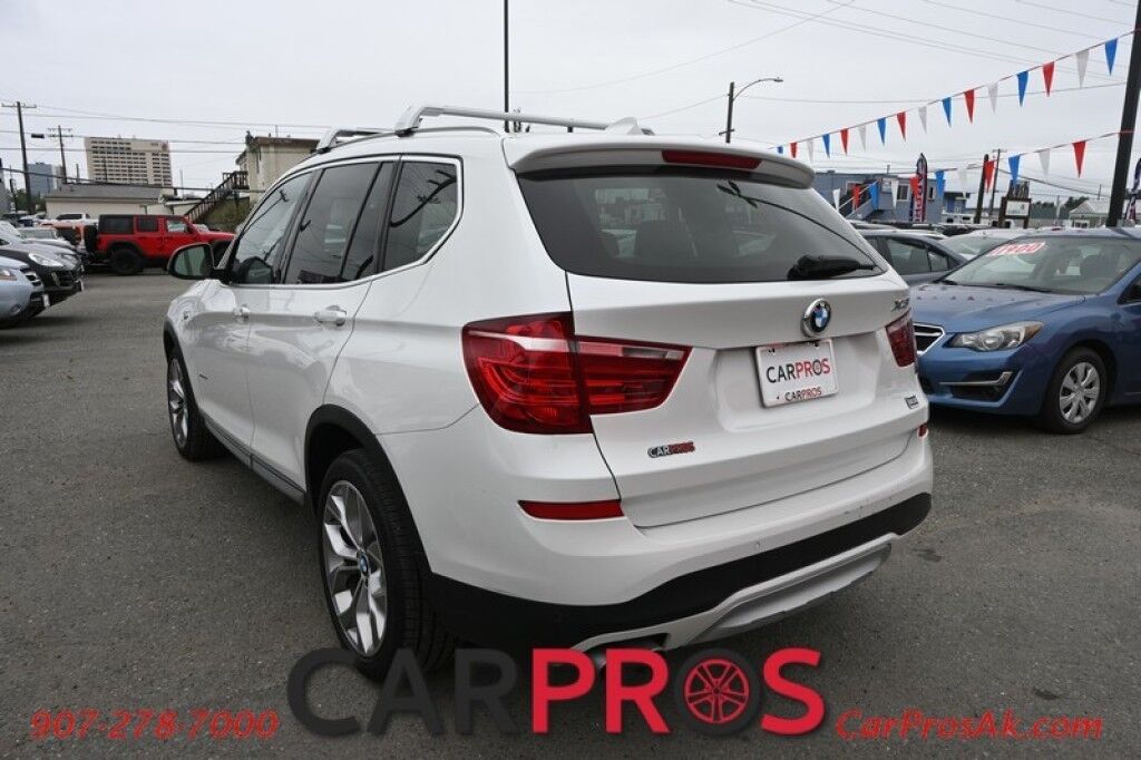 2016 BMW X3 xDrive28i - AWD - Driver Assistance & Premium Pkg - Xline - Front & Rear Heated Leather Seats - Heated Steering Wheel - Navigation - Panoramic Sunroof - Bluetooth - Back Up Camera - Rear Park Sensors - Power Liftgate - 28 MPG Anchorage AK