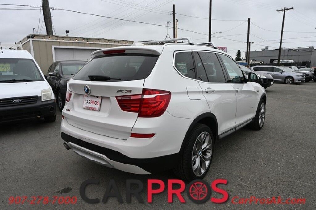 2016 BMW X3 xDrive28i - AWD - Driver Assistance & Premium Pkg - Xline - Front & Rear Heated Leather Seats - Heated Steering Wheel - Navigation - Panoramic Sunroof - Bluetooth - Back Up Camera - Rear Park Sensors - Power Liftgate - 28 MPG Anchorage AK