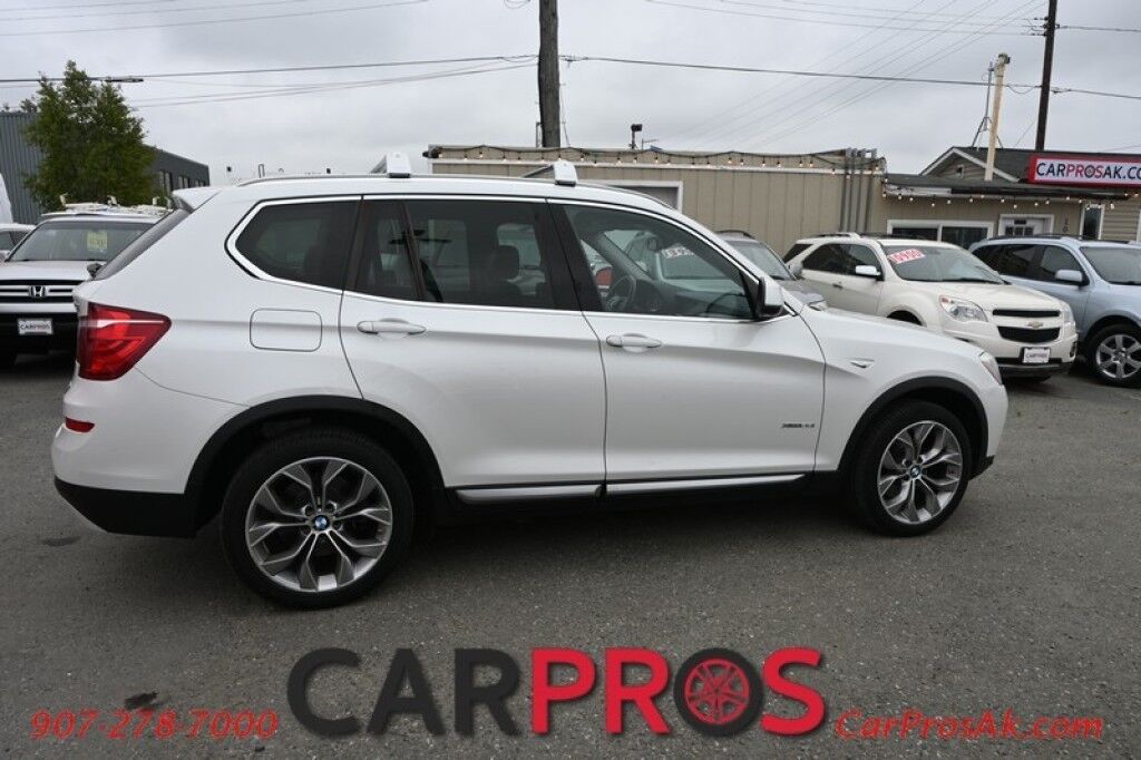 2016 BMW X3 xDrive28i - AWD - Driver Assistance & Premium Pkg - Xline - Front & Rear Heated Leather Seats - Heated Steering Wheel - Navigation - Panoramic Sunroof - Bluetooth - Back Up Camera - Rear Park Sensors - Power Liftgate - 28 MPG Anchorage AK