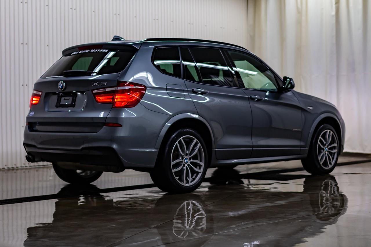2016 BMW X3 xDrive28i Leather Roof Nav BCam Red Deer AB