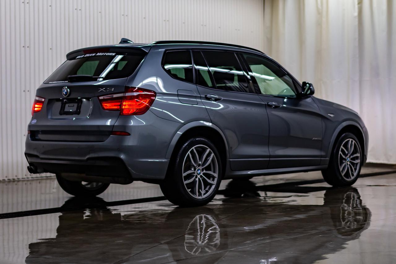 2016 BMW X3 xDrive28i Leather Roof Nav BCam Red Deer AB