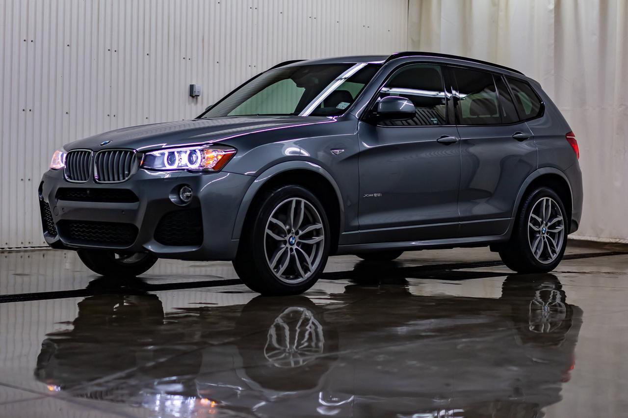 2016 BMW X3 xDrive28i Leather Roof Nav BCam Red Deer AB