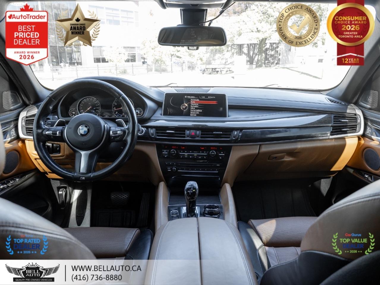 2016 BMW X6 xDrive35i | M-SPRT | NAVI | B.CAM | SUNROOF | HARMAN | LOWKMS | NOACCIDENT Toronto ON