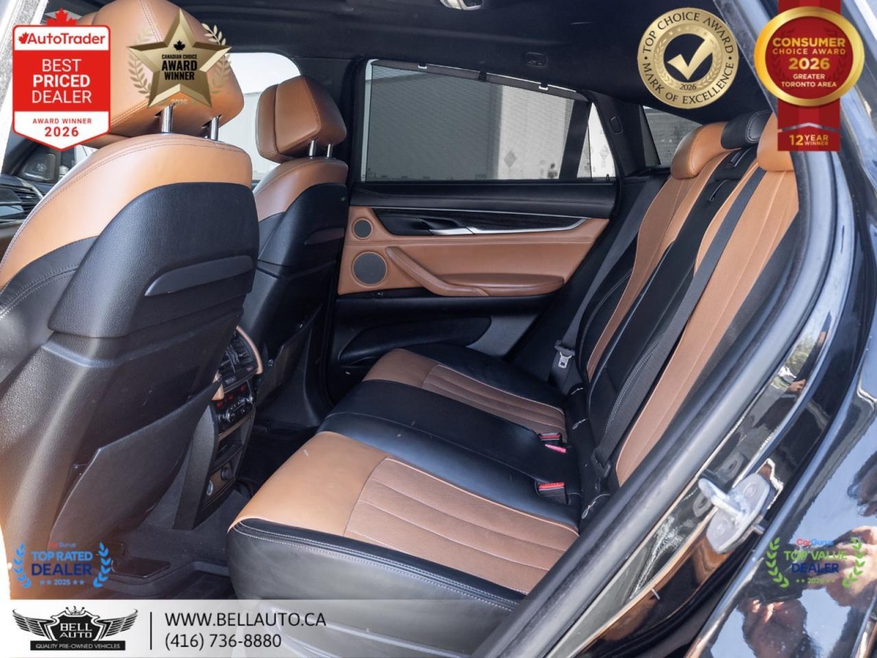 2016 BMW X6 xDrive35i | M-SPRT | NAVI | B.CAM | SUNROOF | HARMAN | LOWKMS | NOACCIDENT Toronto ON