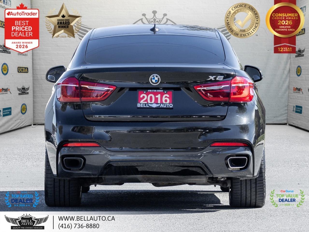 2016 BMW X6 xDrive35i | M-SPRT | NAVI | B.CAM | SUNROOF | HARMAN | LOWKMS | NOACCIDENT Toronto ON