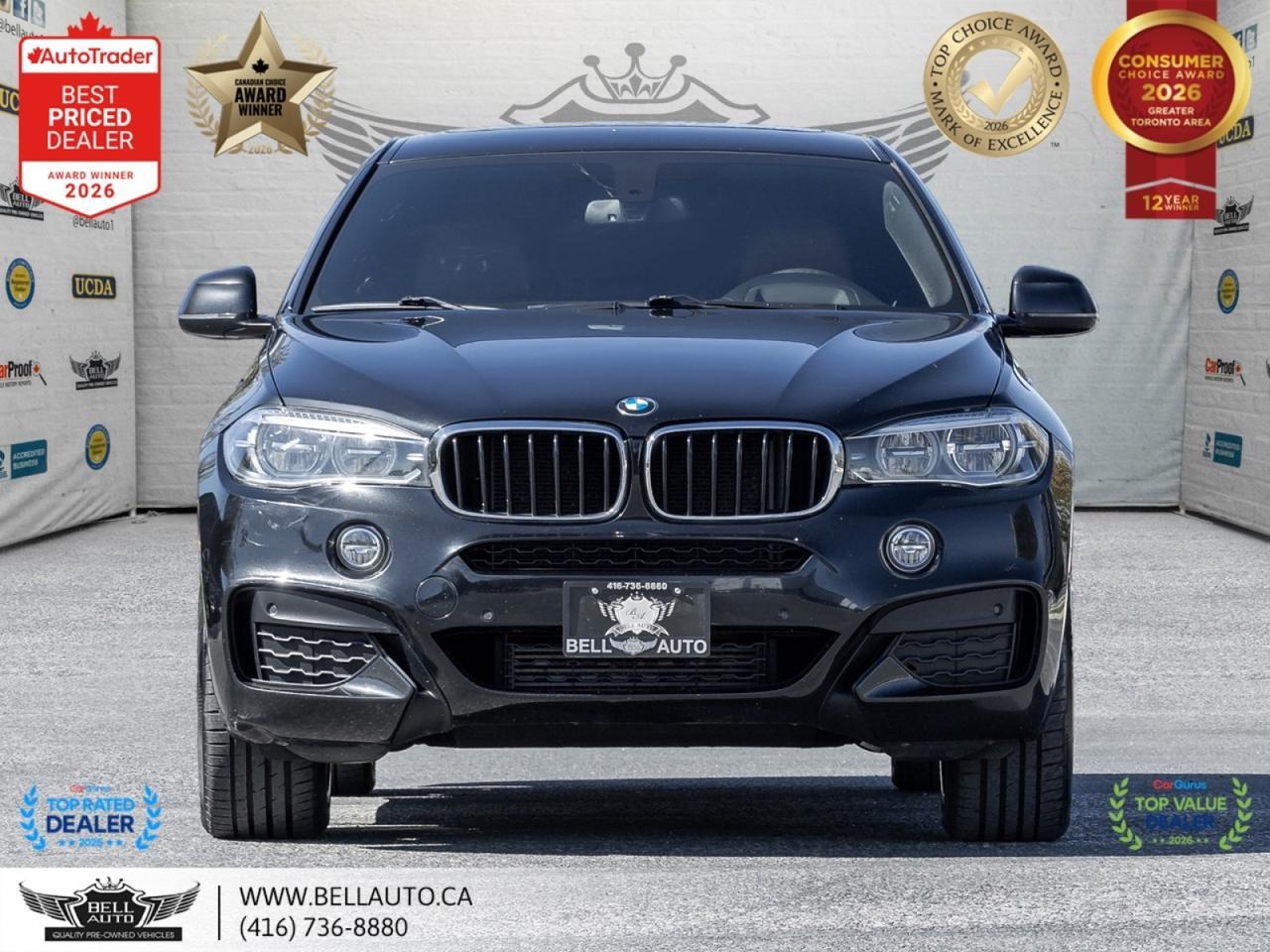 2016 BMW X6 xDrive35i | M-SPRT | NAVI | B.CAM | SUNROOF | HARMAN | LOWKMS | NOACCIDENT Toronto ON