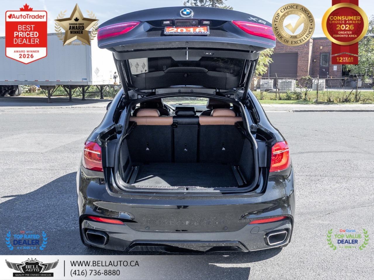 2016 BMW X6 xDrive35i | M-SPRT | NAVI | B.CAM | SUNROOF | HARMAN | LOWKMS | NOACCIDENT Toronto ON