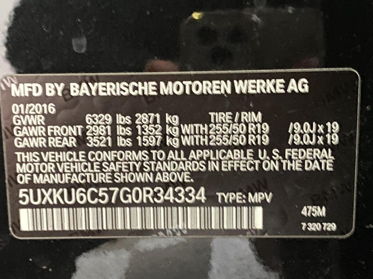 2016 BMW X6 xDrive50i Richmond Hill NY