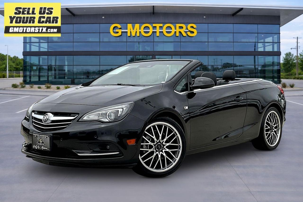 Black 2016 Buick Cascada Premium FWD Convertible Front-Wheel Drive Automatic