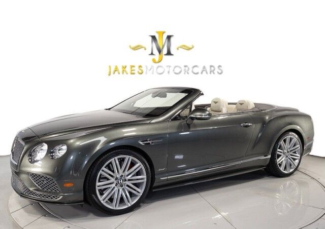 2016 Bentley Continental GTC Speed Convertible ($283,475 MSRP!) *ONLY 7,000 MILES* *SPECIAL ORDER COLOR* *2-OWNER* San Diego CA