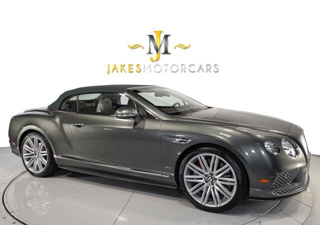 2016 Bentley Continental GTC Speed Convertible ($283,475 MSRP!) *ONLY 7,000 MILES* *SPECIAL ORDER COLOR* *2-OWNER* San Diego CA