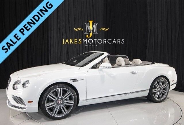 2016 Bentley Continental GTC V8 Convertible ($241,740 MSRP) *MULLINER DRIVING SPEC* *ONLY 11,000 MILES*