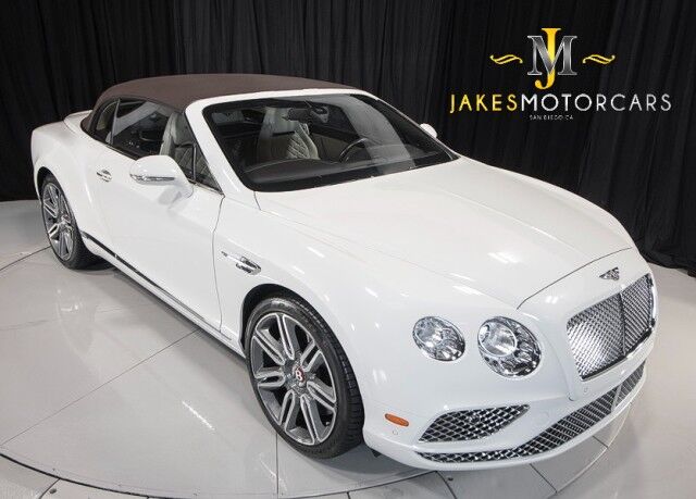 2016 Bentley Continental GTC V8 Convertible ($241,740 MSRP) *MULLINER* *ONLY 11,000 MILES* San Diego CA