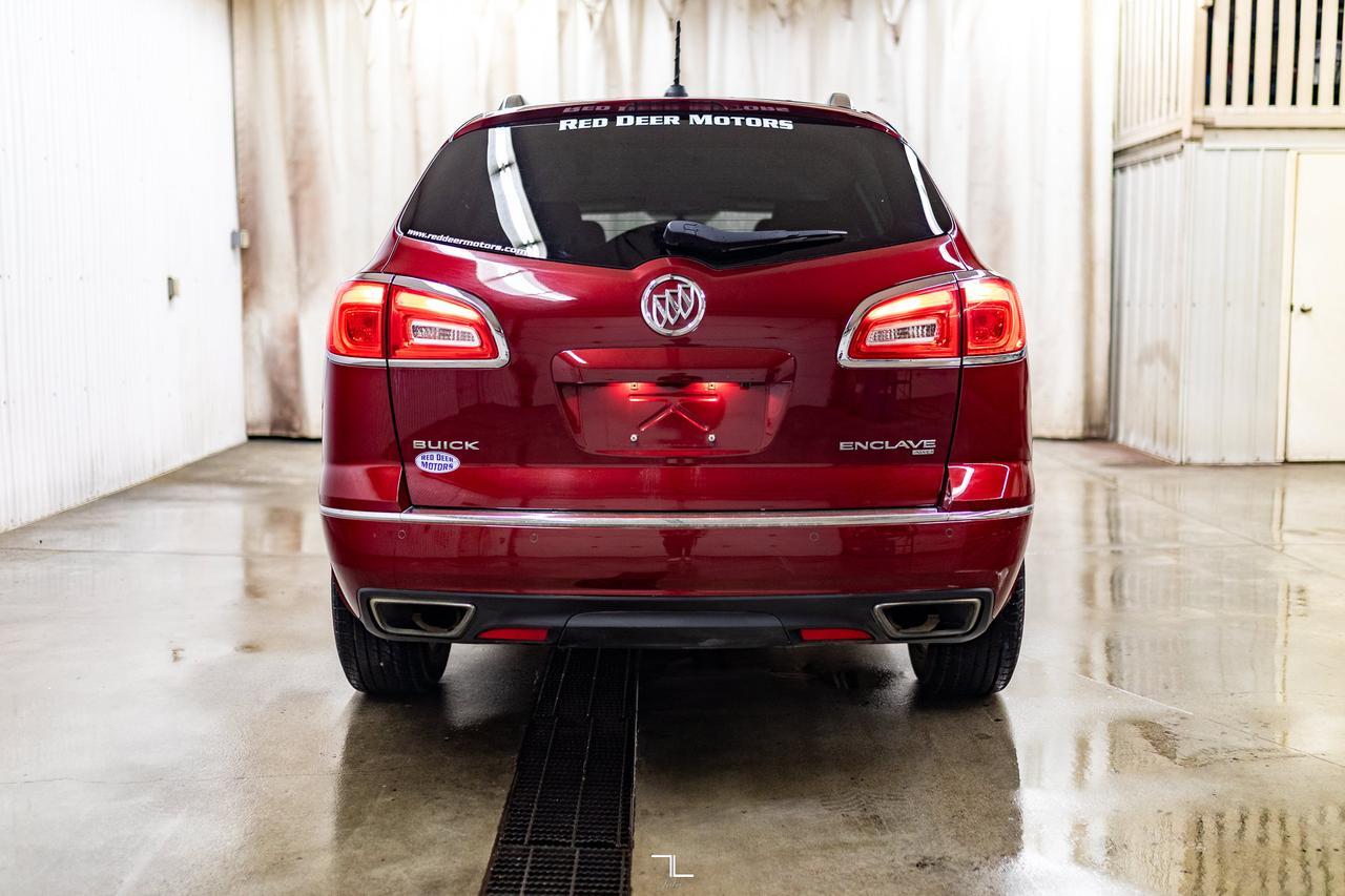 2016 Buick Enclave AWD Leather BCam 3rd Row Red Deer AB