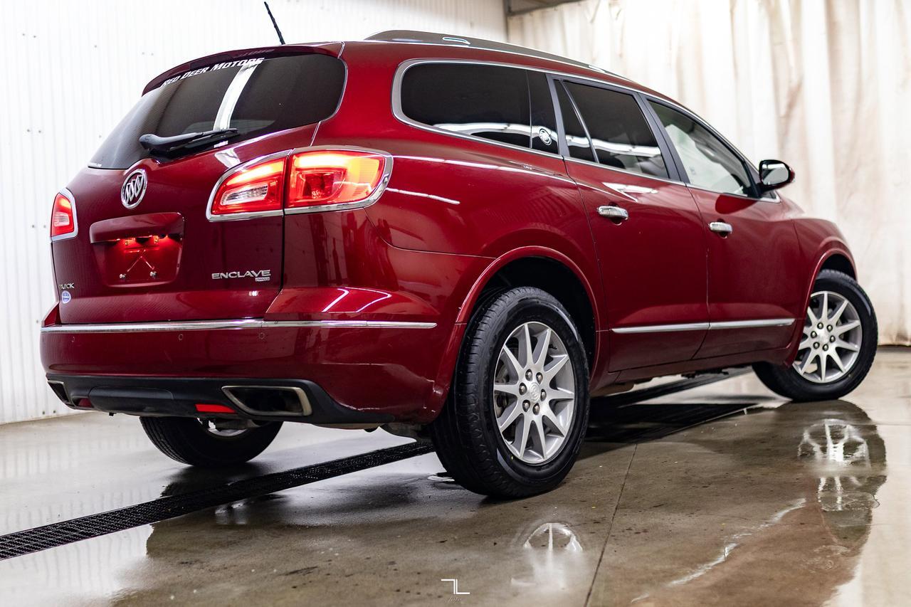 2016 Buick Enclave AWD Leather BCam 3rd Row Red Deer AB