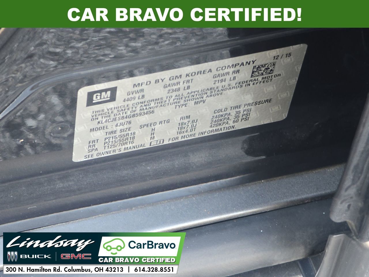 2016 Buick Encore Base Columbus OH