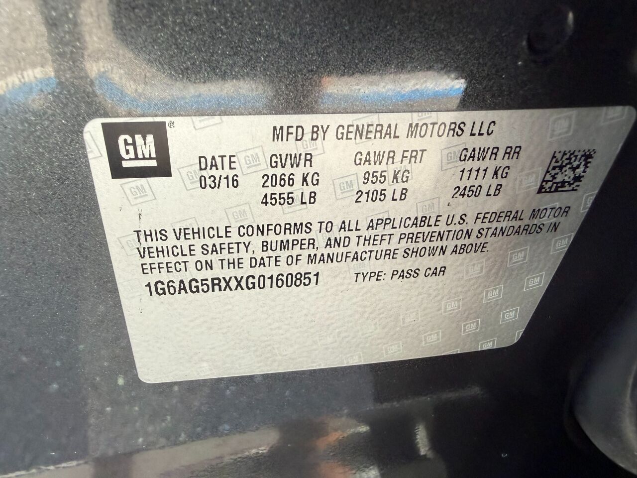 2016 Cadillac ATS Sedan 4dr Sdn 2.0L Standard AWD Jacksonville FL