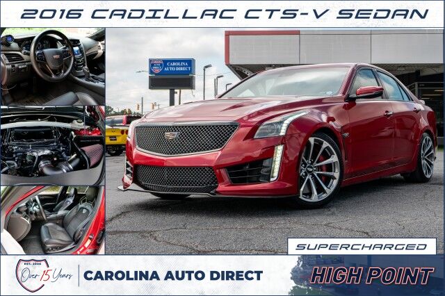 2016 Cadillac CTS-V Sedan / Supercharged / Carbon Fiber Package / UPGRADES!