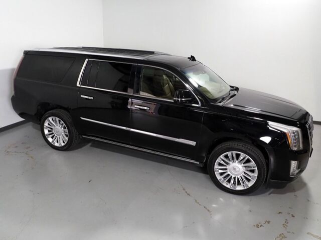 2016 Cadillac Escalade ESV Platinum 4WD *HEADS-UP DISPLAY, NAVIGATION, ADAPTIVE CRUISE, SAEFTY ALERTS, 360 CAMERAS, MOONROOF, LEATHER, CLIMATE/MASSAGE SEATS, HTD STEERING, REAR DVD, BOSE, WIRELSS CHARGING, APPLE CARPLAY Round Rock TX